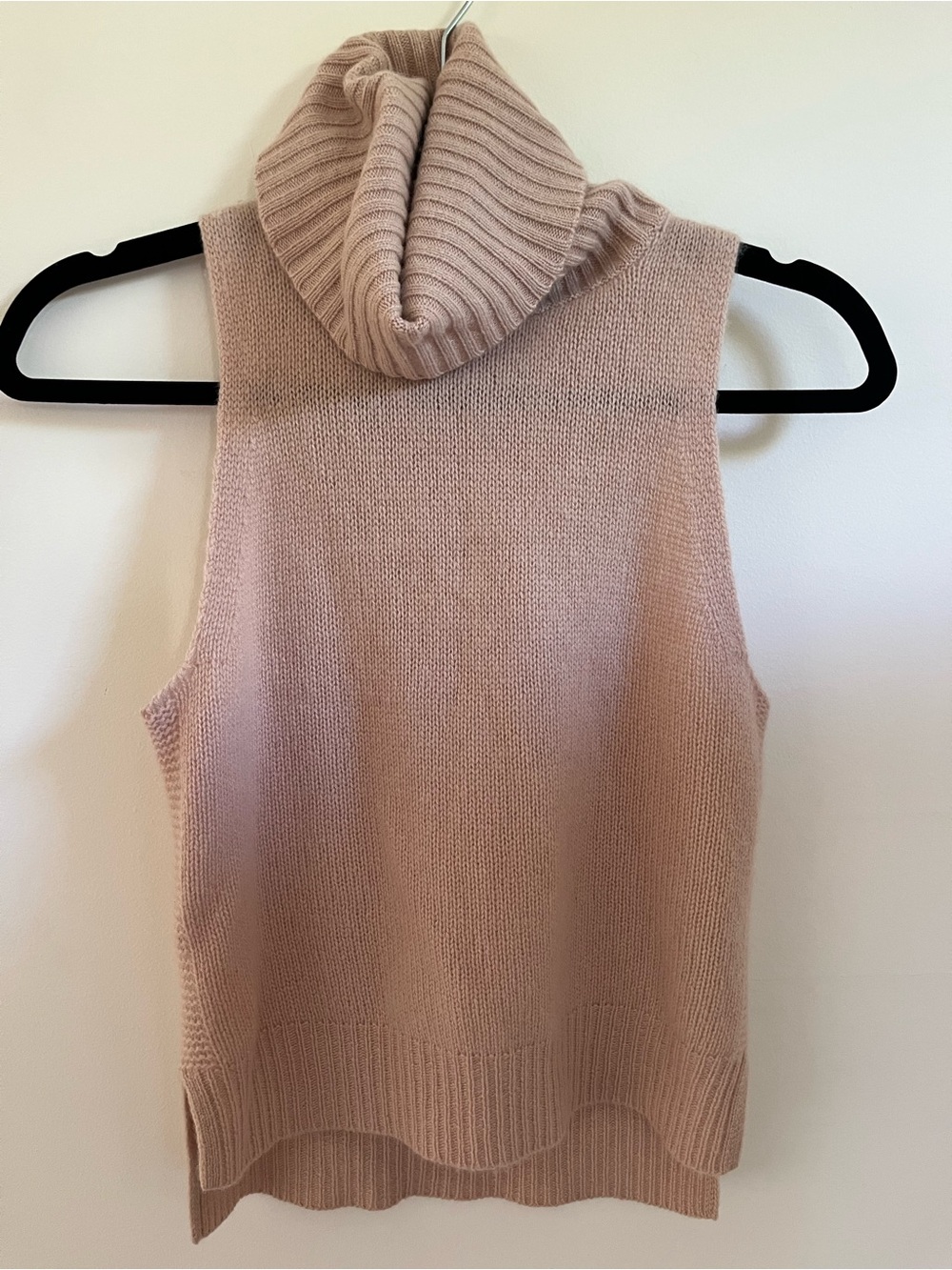 NakedCashmere Sleeveless Cowl Neck Sweater - Dusty Blush